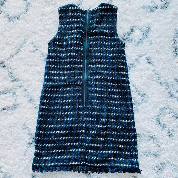 Ann Taylor Factory Shimmer Tweed Fringe Dress - Picture 2 of 7